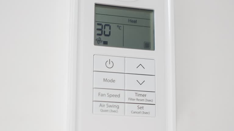 aircon remote symbols